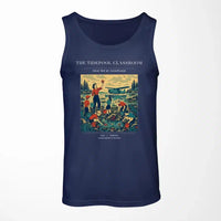 Thumbnail for VINTAGE G4366 - The Tidepool Classroom - Designed Tank Tops design on darkblue