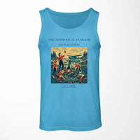 Thumbnail for VINTAGE G4366 - The Tidepool Classroom - Designed Tank Tops design on skyblue