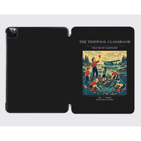 Thumbnail for VINTAGE G4366 - The Tidepool Classroom - Designed iPad & Samsung Tablet Cases design on black ipad