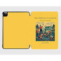 Thumbnail for VINTAGE G4366 - The Tidepool Classroom - Designed iPad & Samsung Tablet Cases design on yellow ipad