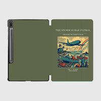 Thumbnail for VINTAGE G4367 - The Storm Surge Patrol - Designed iPad & Samsung Tablet Cases design on greenarmy samsung