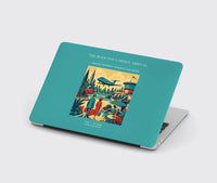 Thumbnail for VINTAGE G4371 - The Rooftop Garden Arrival - Designed MacBook Cases design on turquoise