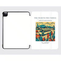 Thumbnail for VINTAGE G4372 - The Tram To The Tarmac - Designed iPad & Samsung Tablet Cases design on white ipad