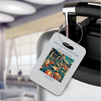 Thumbnail for VINTAGE G4376 - The Taxi Rank Rivalry - Acrylic Luggage Tags design on lightgray