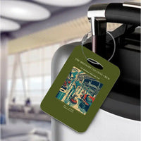 Thumbnail for VINTAGE G4378 - The Midnight Cleaning Crew - Acrylic Luggage Tags design on greenarmy