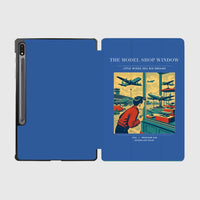 Thumbnail for VINTAGE G4381 - The Model Shop Window - Designed iPad & Samsung Tablet Cases design on blue samsung