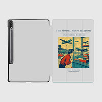 Thumbnail for VINTAGE G4381 - The Model Shop Window - Designed iPad & Samsung Tablet Cases design on lightgray samsung