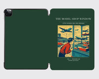 Thumbnail for VINTAGE G4381 - The Model Shop Window - Designed iPad & Samsung Tablet Cases design on darkgreen ipad