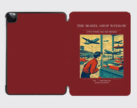 Thumbnail for VINTAGE G4381 - The Model Shop Window - Designed iPad & Samsung Tablet Cases design on darkred ipad