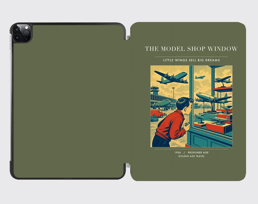 VINTAGE G4381 - The Model Shop Window - Designed iPad & Samsung Tablet Cases design on greenarmy ipad