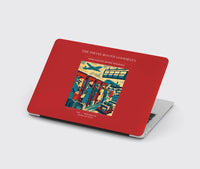 Thumbnail for VINTAGE G4382 - The Phone Booth Goodbyes - Designed MacBook Cases design on red