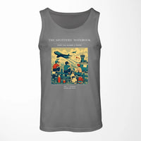 Thumbnail for VINTAGE G4384 - The Spotters' Notebook - Designed Tank Tops design on gray