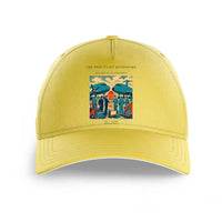 Thumbnail for VINTAGE G4385 - The Prop To Jet Handshake - Printed Hat design on yellow