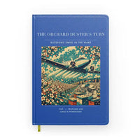 Thumbnail for VINTAGE G4386 - The Orchard Duster's Turn - Designed Notebooks design on blue
