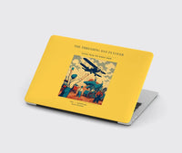 Thumbnail for VINTAGE G4389 - The Threshing Day Flyover - Designed MacBook Cases design on yellow