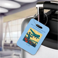 Thumbnail for VINTAGE G4396 - The Scarecrow Salute - Acrylic Luggage Tags design on lightblue