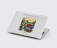 Thumbnail for VINTAGE G4398 - The Maple Run Landing - Designed MacBook Cases design on lightgray