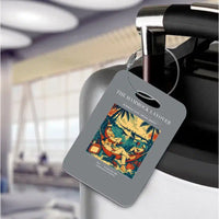 Thumbnail for VINTAGE G4408 - The Hammock Layover - Acrylic Luggage Tags design on gray