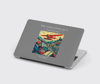 Thumbnail for VINTAGE G4415 - The Gold Assay Run - Designed MacBook Cases design on gray