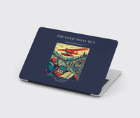 Thumbnail for VINTAGE G4415 - The Gold Assay Run - Designed MacBook Cases design on navyblue