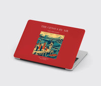 Thumbnail for VINTAGE G4416 - The Census By Air - Designed MacBook Cases design on red