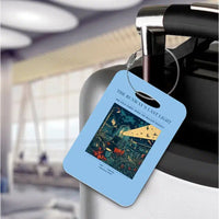 Thumbnail for VINTAGE G4425 - The Runway's Last Light - Acrylic Luggage Tags design on lightblue