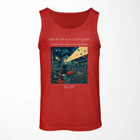 Thumbnail for VINTAGE G4425 - The Runway's Last Light - Designed Tank Tops design on red