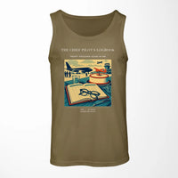 Thumbnail for VINTAGE G4426 - The Chief Pilot's Logbook - Designed Tank Tops design on greenarmy