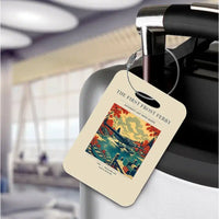 Thumbnail for VINTAGE G4433 - The First Frost Ferry - Acrylic Luggage Tags design on beige
