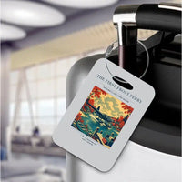 Thumbnail for VINTAGE G4433 - The First Frost Ferry - Acrylic Luggage Tags design on lightgray
