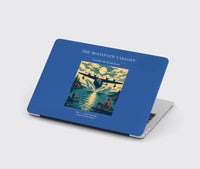 Thumbnail for VINTAGE G4441 - The Moonpath Takeoff - Designed MacBook Cases design on blue