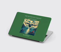 Thumbnail for VINTAGE G4441 - The Moonpath Takeoff - Designed MacBook Cases design on green