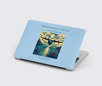 Thumbnail for VINTAGE G4441 - The Moonpath Takeoff - Designed MacBook Cases design on lightblue