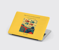 Thumbnail for VINTAGE G4444 - The Four Fours Flight - Designed MacBook Cases design on yellow