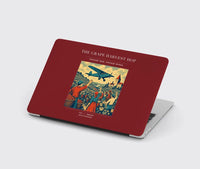 Thumbnail for VINTAGE G4445 - The Grape Harvest Hop - Designed MacBook Cases design on darkred
