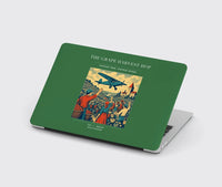 Thumbnail for VINTAGE G4445 - The Grape Harvest Hop - Designed MacBook Cases design on green