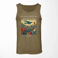 Thumbnail for VINTAGE G4445 - The Grape Harvest Hop - Designed Tank Tops design on greenarmy