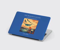 Thumbnail for VINTAGE G4448 - The Migration Escort - Designed MacBook Cases design on blue