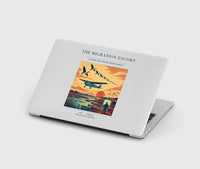 Thumbnail for VINTAGE G4448 - The Migration Escort - Designed MacBook Cases design on lightgray