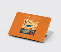 Thumbnail for VINTAGE G4448 - The Migration Escort - Designed MacBook Cases design on orange