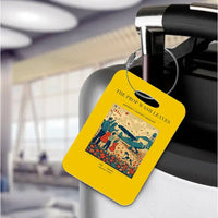 Thumbnail for VINTAGE G4450 - The Prop Wash Leaves - Acrylic Luggage Tags design on yellow