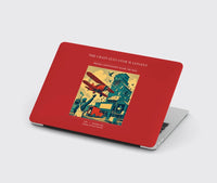 Thumbnail for VINTAGE G4451 - The Grain Elevator Waypoint - Designed MacBook Cases design on red
