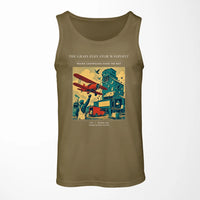 Thumbnail for VINTAGE G4451 - The Grain Elevator Waypoint - Designed Tank Tops design on greenarmy