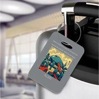 Thumbnail for VINTAGE G4453 - The Veteran's Last Walkaround - Acrylic Luggage Tags design on gray