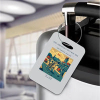 Thumbnail for VINTAGE G4456 - The Airfield Cat's Rounds - Acrylic Luggage Tags design on lightgray