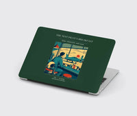 Thumbnail for VINTAGE G4457 - The Test Pilot's Breakfast - Designed MacBook Cases design on darkgreen