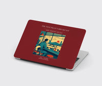 Thumbnail for VINTAGE G4457 - The Test Pilot's Breakfast - Designed MacBook Cases design on darkred