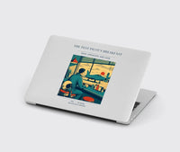 Thumbnail for VINTAGE G4457 - The Test Pilot's Breakfast - Designed MacBook Cases design on lightgray