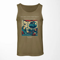 Thumbnail for VINTAGE G4462 - The Simulator's First Sweat - Designed Tank Tops design on greenarmy