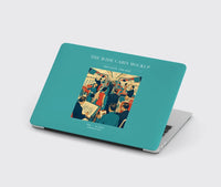 Thumbnail for VINTAGE G4467 - The Wide Cabin Mockup - Designed MacBook Cases design on turquoise